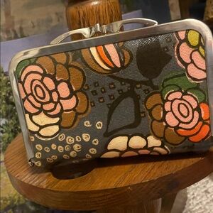 Fossil Floral Print Women’s Clasp Clutch